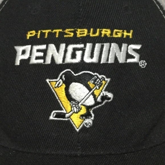 PITTSBURGH Penguins NHL Hat OSFA Baseball Cap NEW - Picture 2 of 7